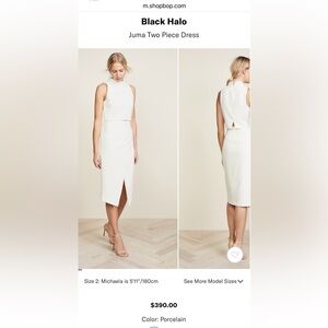 Black Halo Juma 2 piece set